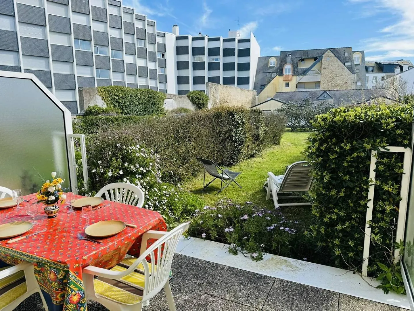 Appartement Centre Ville, Au Calme, Jardin. Quiberon Apartman